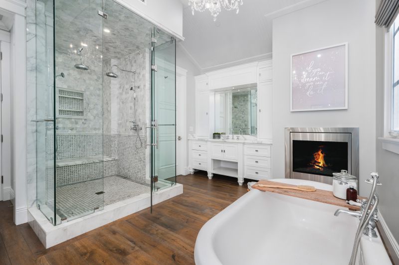 Expansive Master Bathroom